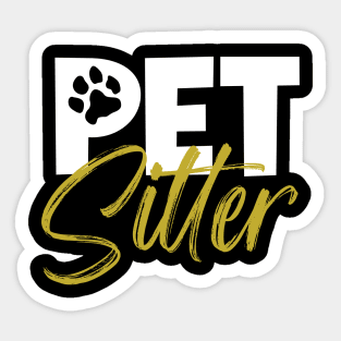 Animal caretaker - Pet sitter Sticker